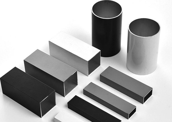 acheter tuyau 7001 6061 T6 et tuyauterie en aluminium rectangulaires 10mm-150mm online manufacture