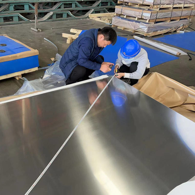 acheter Plat en aluminium 0.1mm de feuille de 1200 x 2400 murs 0,5 millimètres 0.3mm 0.7mm 0,8 millimètres 1050 1060 1100 online manufacture