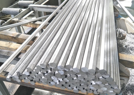 acheter Lisse solide en aluminium hexagonal de barre de place poli 5086 6061 7055 2x2 1 X 4 1,5 X 1,5 online manufacture