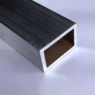 acheter Tuyau carré rond anodisé par tube carré 1060 1100 adapté aux besoins du client d'alliage d'aluminium de 3m 6m online manufacture