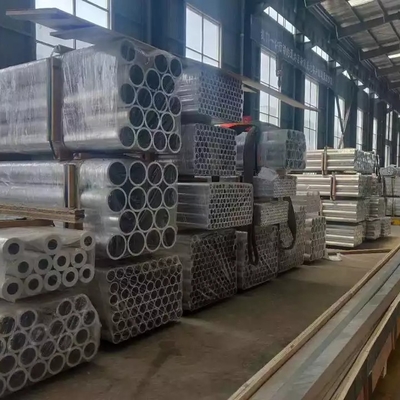 acheter Le tube de anodisation d'alliage d'aluminium de 6000 séries a adapté la tuyauterie aux besoins du client rectangulaire de mur online manufacture