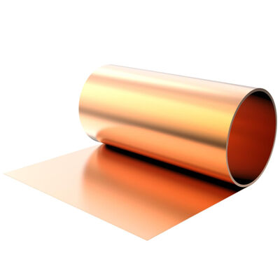 acheter Bobine de cuivre pur sans oxygène C10100, épaisseur et largeur personnalisées selon la norme ASTM B152 online manufacture