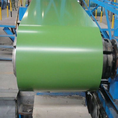 L'électro couleur a enduit la feuille en acier galvanisée de bobine a laminé à froid 0.5mm balayés 10mm