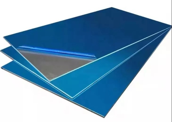 Tôle en aluminium anodisée colorée 2219 2024 T3 5456 5052 H116