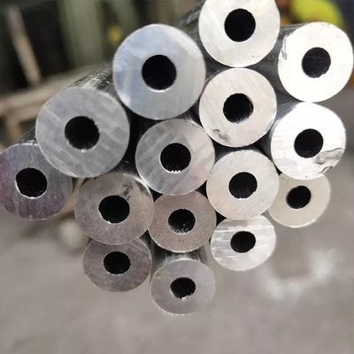 Tuyau sans couture en aluminium de tube de mur épais 1050 2024 5052 barre carrée ronde