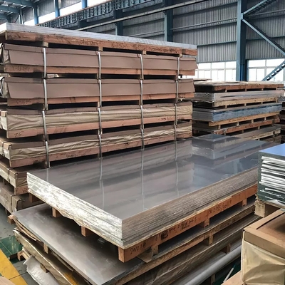 Le plat en aluminium de la feuille à plat 5054 5086 5754 d'AISI 5052 a poli l'épaisseur extérieure de 0.3MM