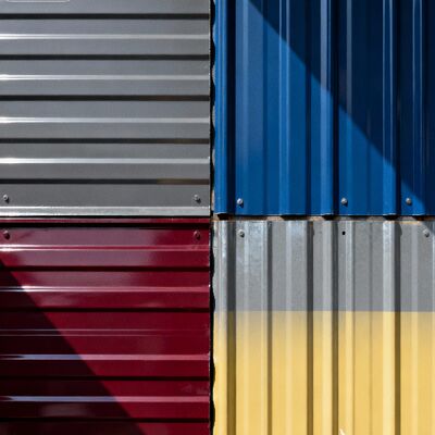 Roll Formed Corrugated Color Coated Steel Sheet Made From PPGI / PPGL